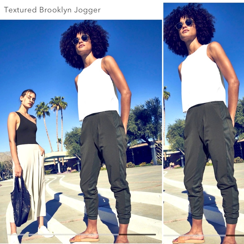 Athleta Textured Brooklyn Jogger 6 pants S-NWT